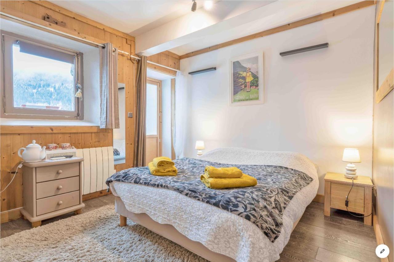 Chambre Independante Avec Salle De Bain Independante Au Rdc D Un Chalet A 25 Kms Chamonix Saint-Gervais-les-Bains Eksteriør bilde